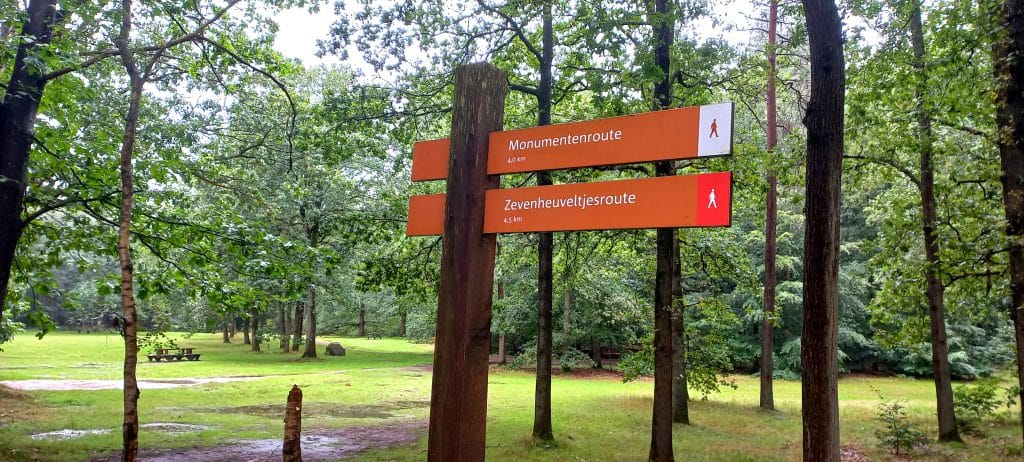 Wandelroute Zevenheuveltje 4,5 km